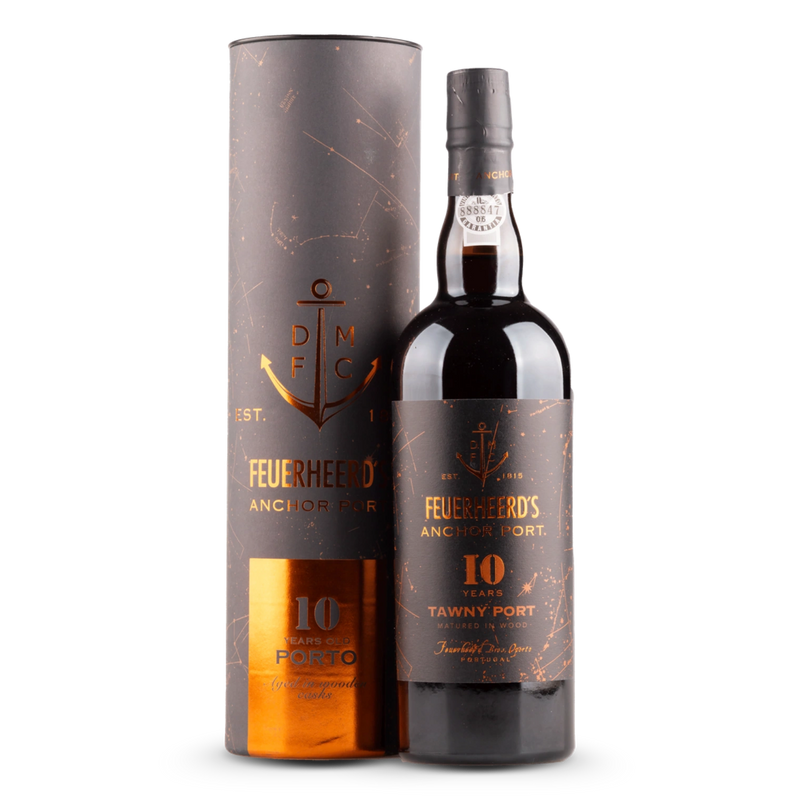 Feuerheerd's 10 years old Port in Gift Tube