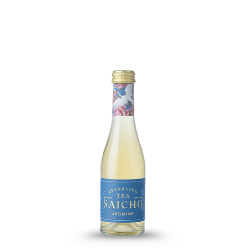 Saicho Sparkling Tea Jasmine 200ML (Small Bottle)