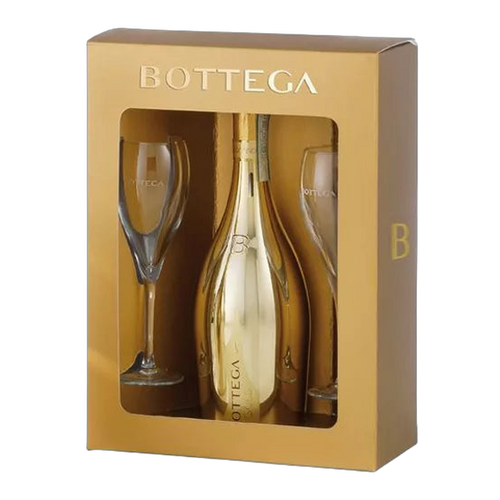 Bottega Gold Glamour Box Met Twee Glazen