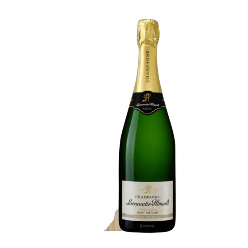 Champagne Larnaudie Hirault Brut Met Houten Geschenkdoos