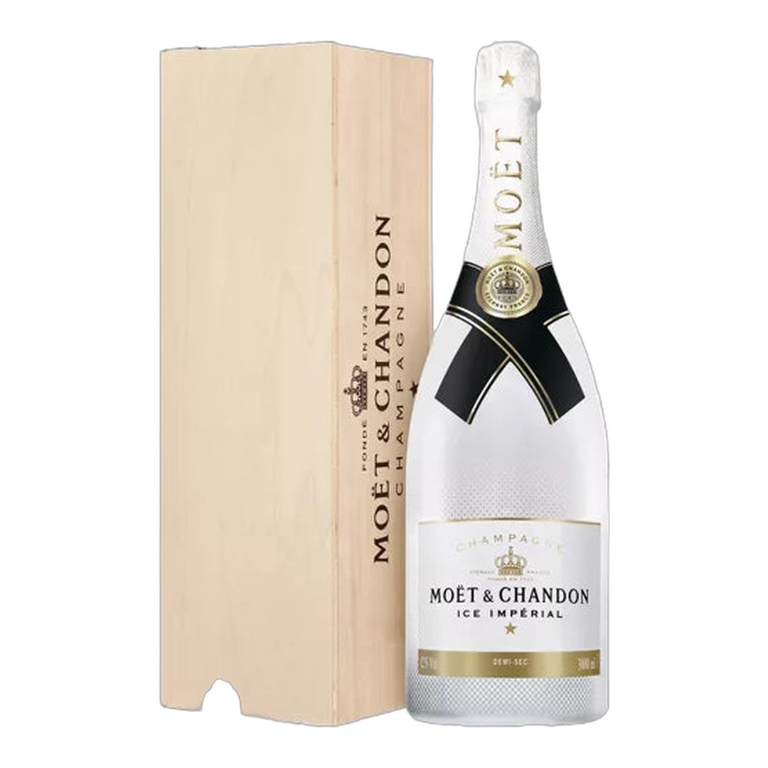 モエアイスMOËT & CHANDON ICE IMPERIAL 3本セット Moët & Chandon Ice Imperial 3 Liter – Perfecte Wijn