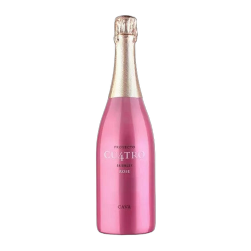 Proyecto Cu4tro Bubbles Cava Rose