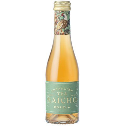 Saicho Sparkling Tea Hojicha 200ML (Small Bottle)
