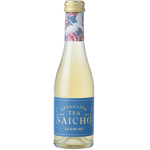 Saicho Sparkling Tea Jasmine 200ML (Small Bottle)