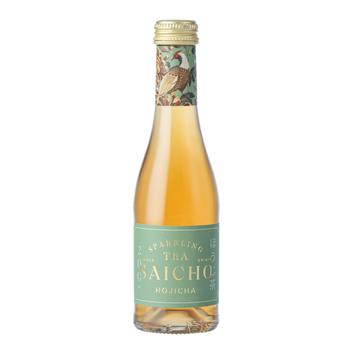 Saicho Sparkling Tea Hojicha 200ML (Small Bottle)