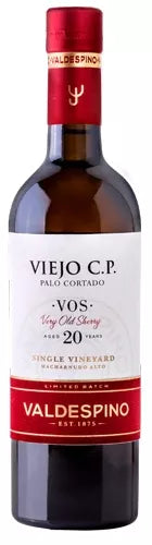 Valdespino Viejo CP Palo Cortado VOS Aged 20 Years Single Vineyard Macharnudo Alto