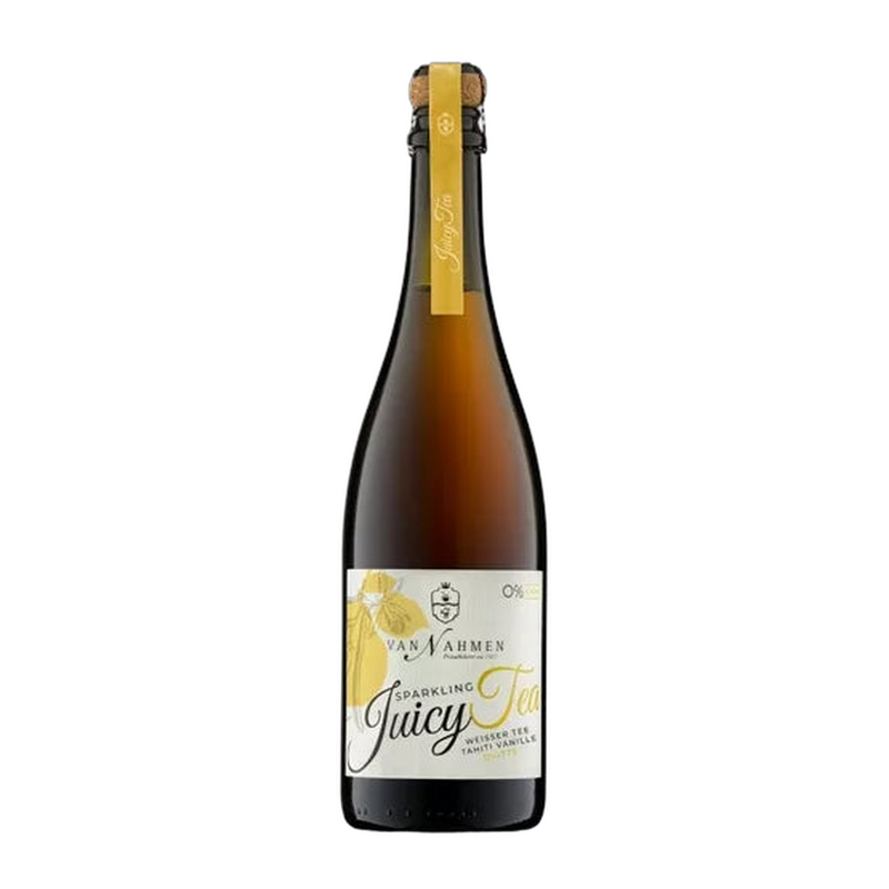 Van Nahmen Sparkling Juicy Tea Weisser Tee Vanille Quitte 0.0%
