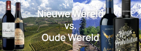Oude wereld vs. Nieuwe wereld wijn