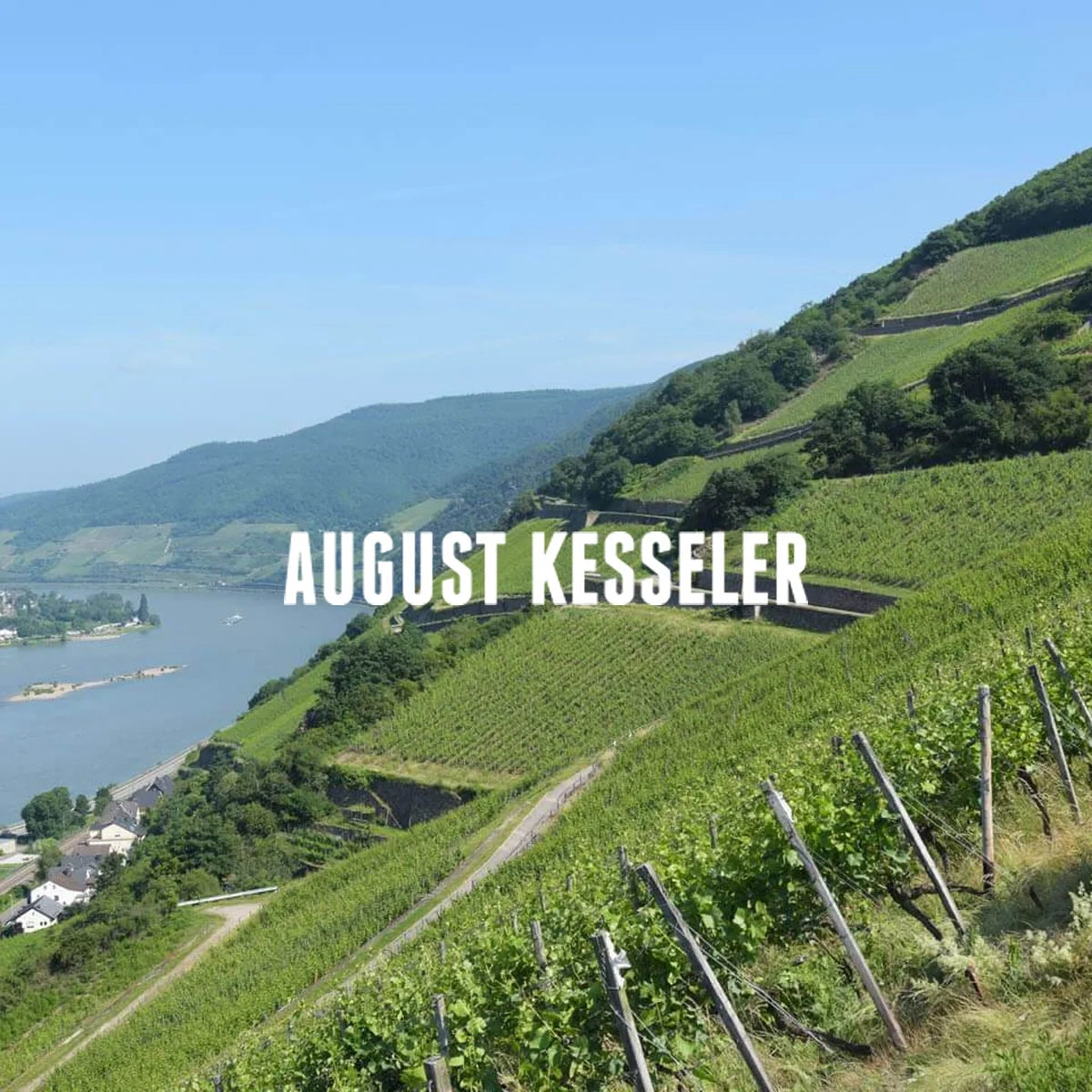 August Kesseler — sfeerfoto met origineel logo