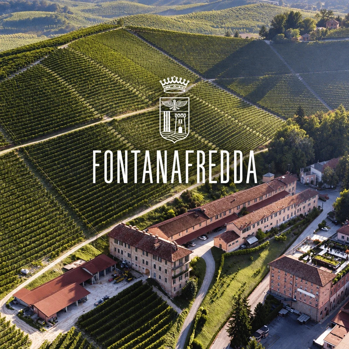 Fontanafredda, sfeerfoto met logo