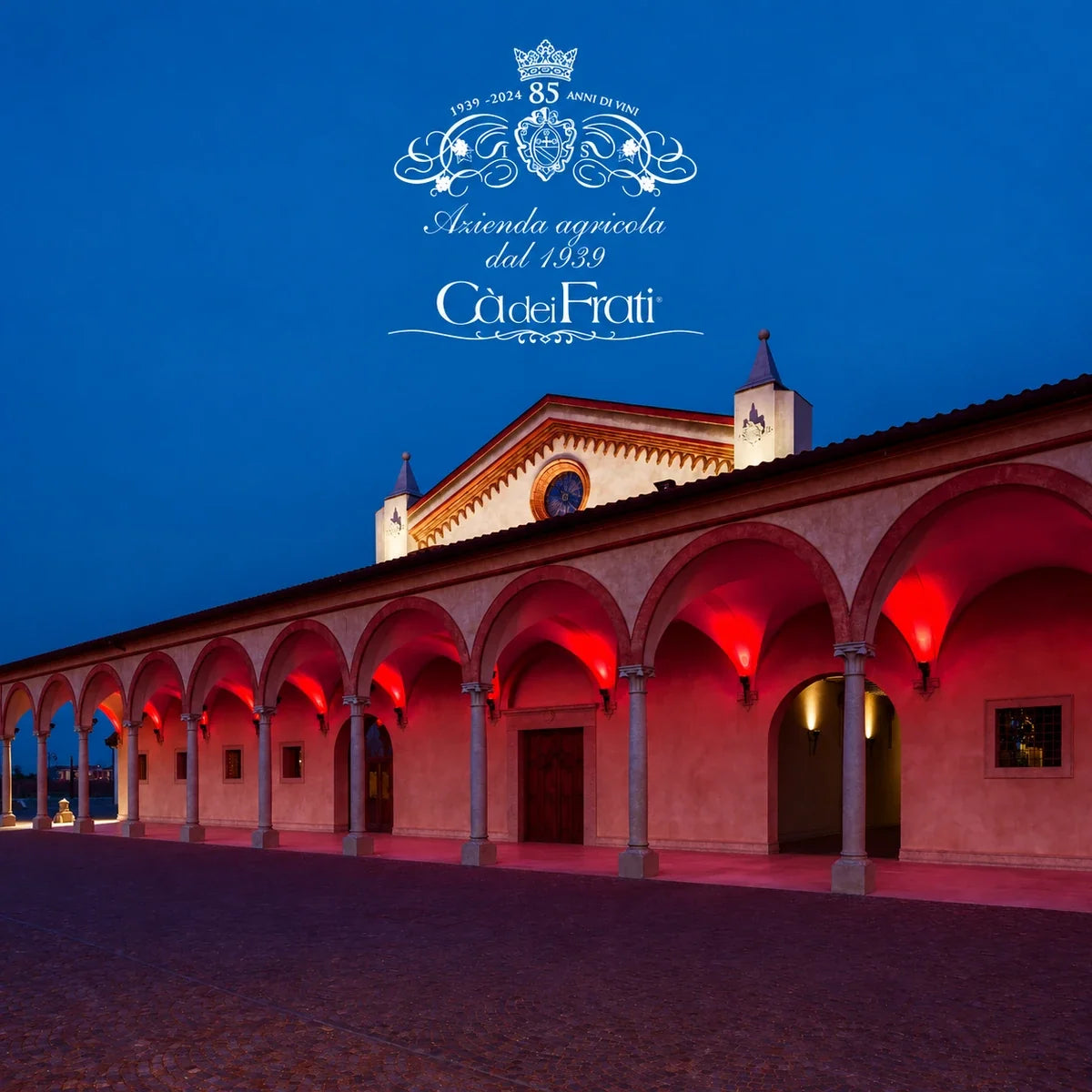 Ca dei Frati, sfeerfoto met logo
