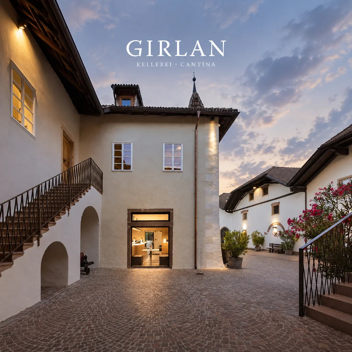 Girlan, sfeerfoto met logo