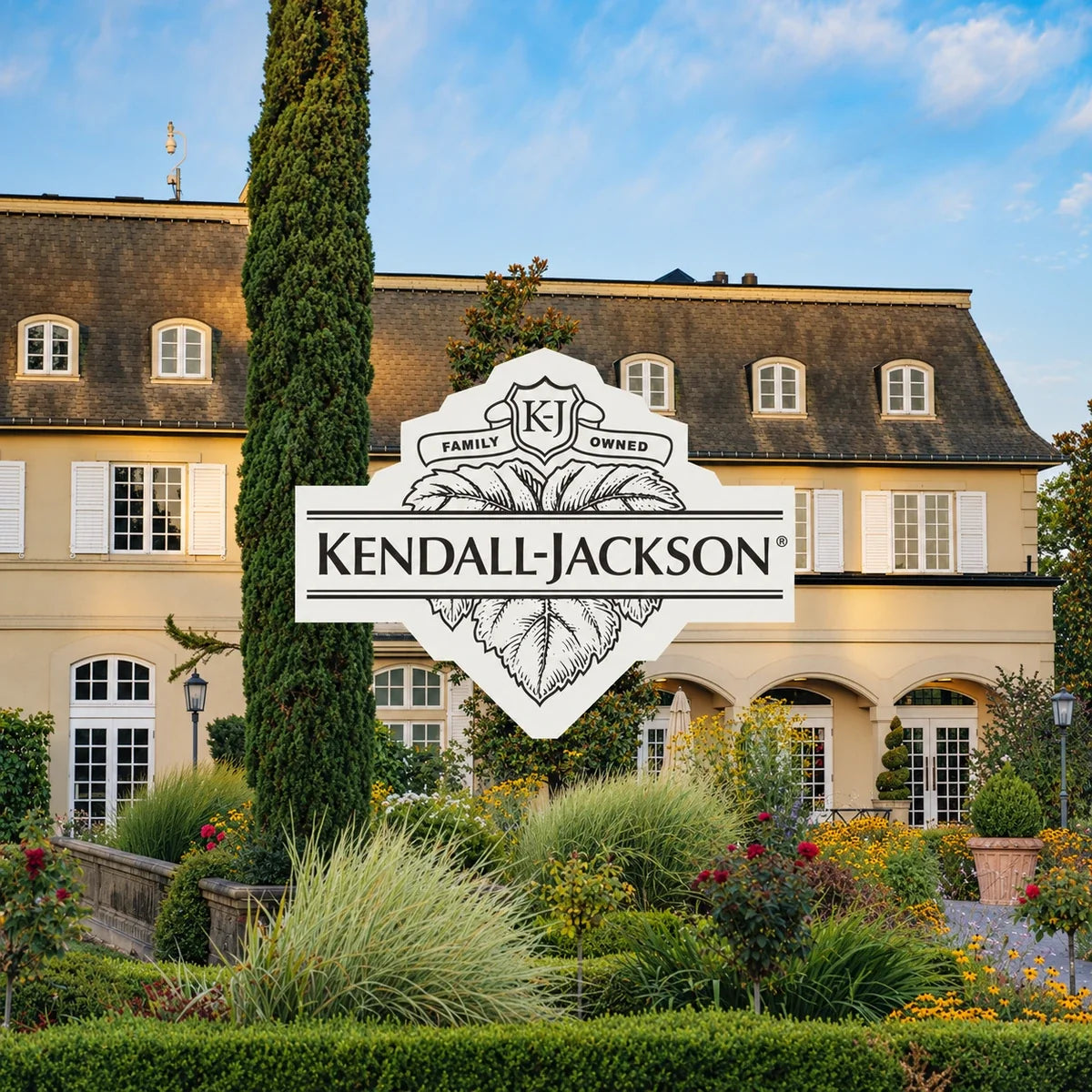 Kendall Jackson – wijnhuis of wijngaard met officieel logo