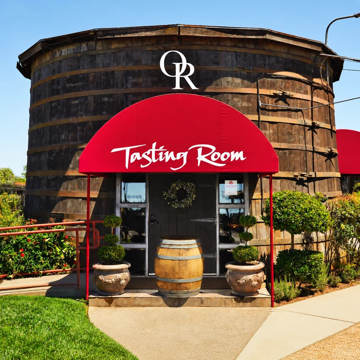 Oak Ridge Winery, sfeerfoto met logo