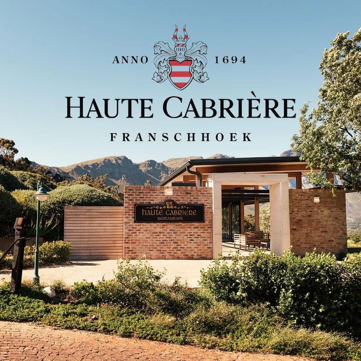Haute Cabrière & Pierre Jourdan - wijnhuis met logo