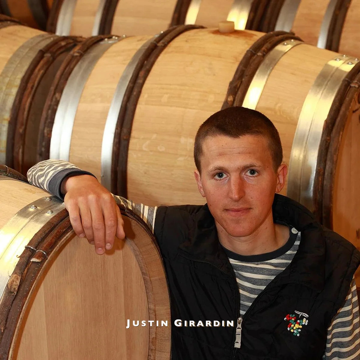 Justin Girardin sfeerfoto met logo