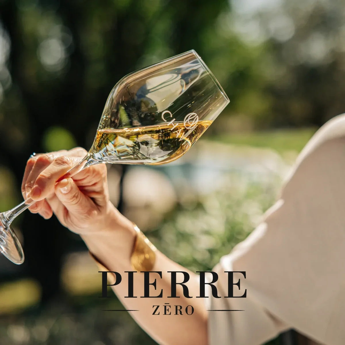Pierre Zero sfeerfoto met logo