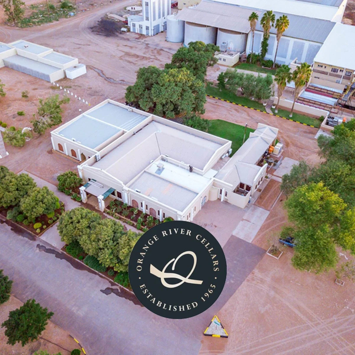 Orange River Cellars — wijnhuis met logo