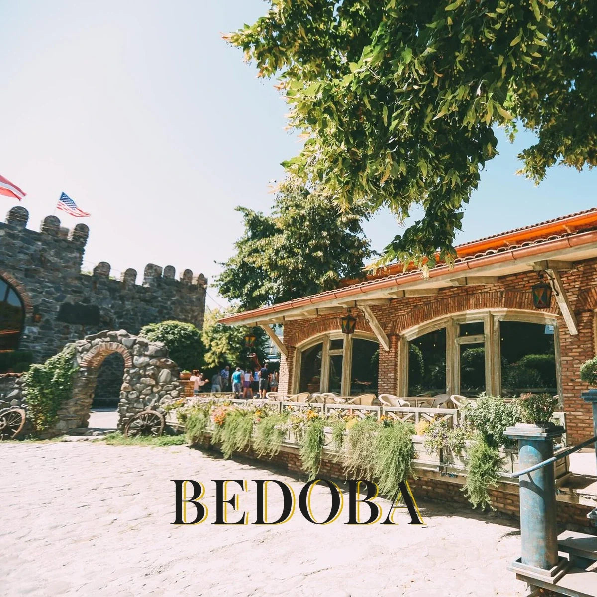 Bedoba Kakheti Wine Company — sfeerfoto met origineel logo