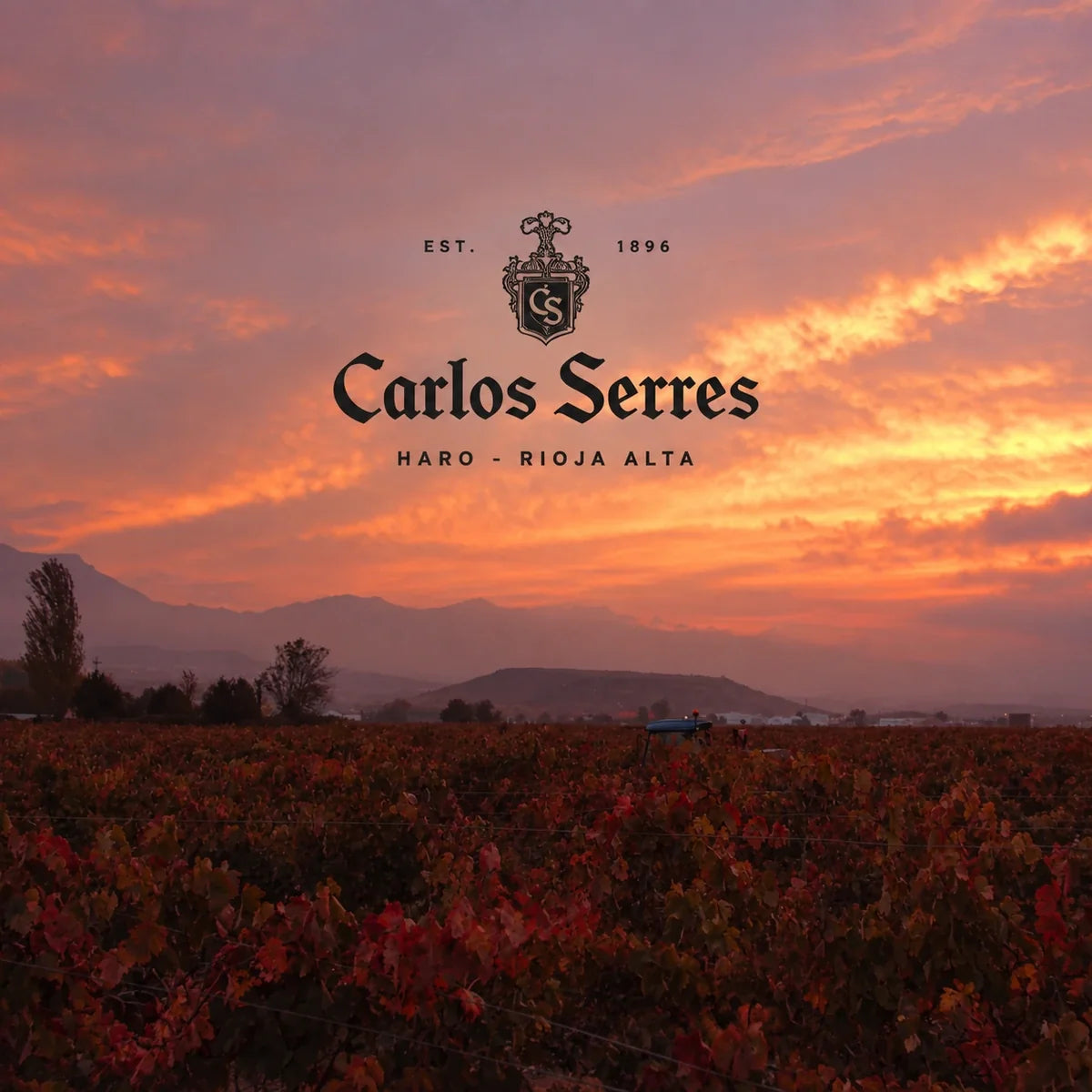 Carlos Serres wijnhuis en logo