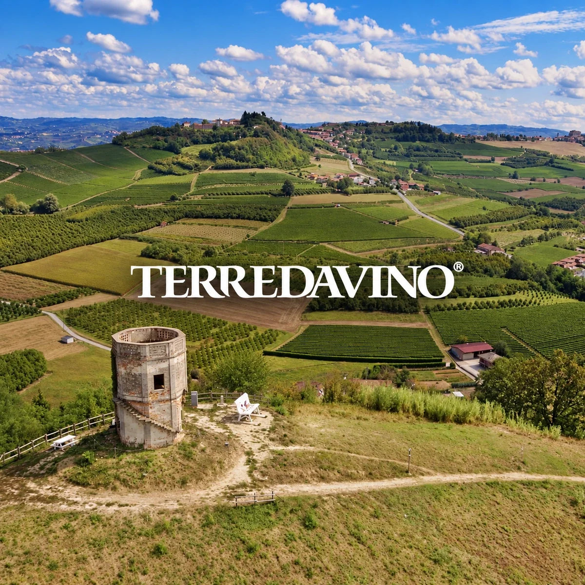 Terredavino wijnhuis en logo