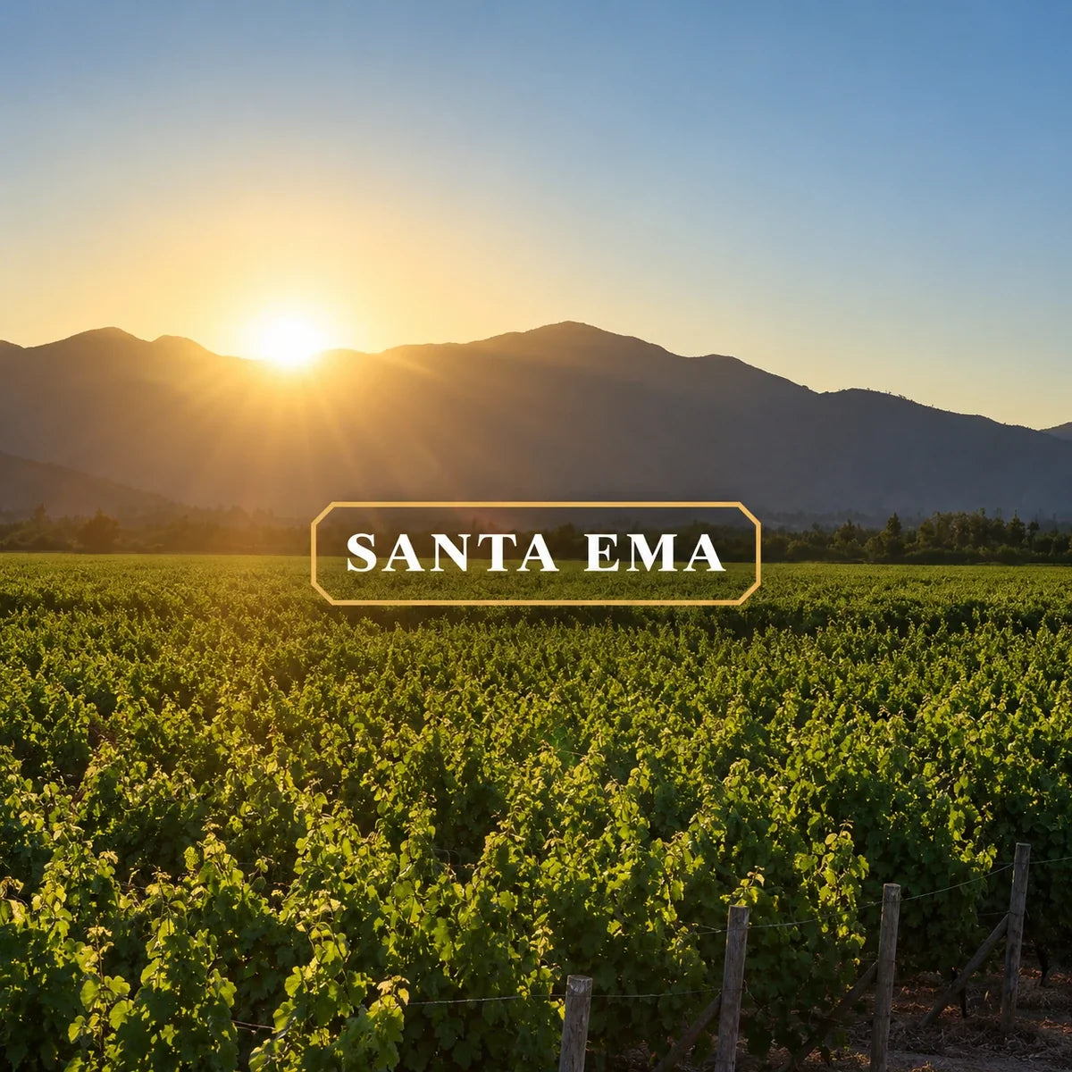Santa Ema, sfeerfoto met logo