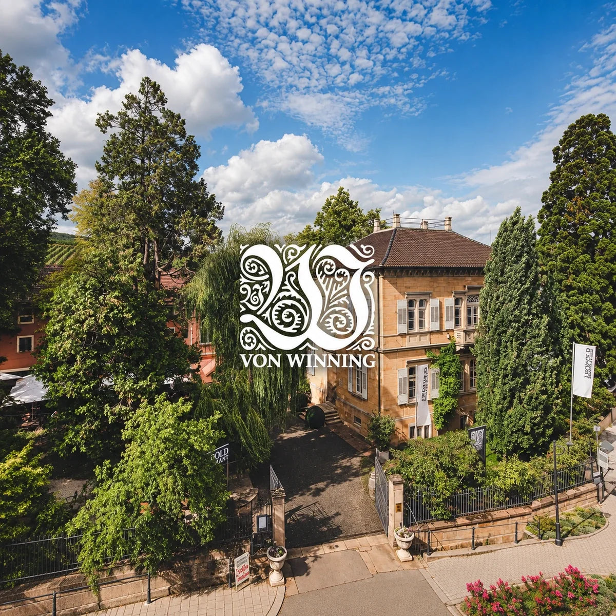 Weingut Von Winning, sfeerfoto met logo
