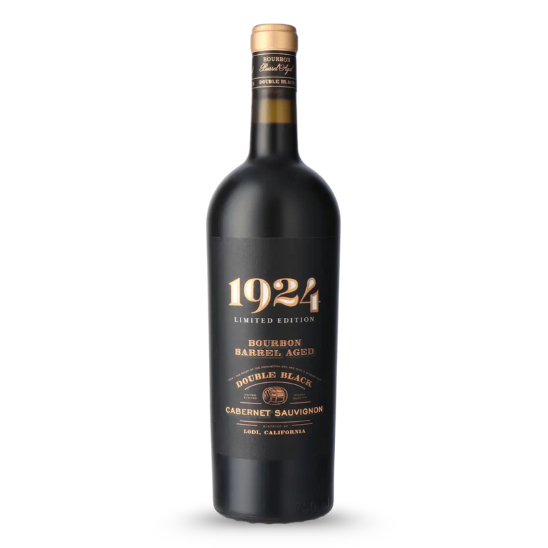 1924 Double Black Bourbon Barrel Aged Cabernet Sauvignon