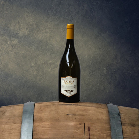 Big Fat Buttery Chardonnay Barrel Beautyshot