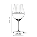 Riedel Performance Pinot Noir dimensions