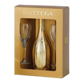 Bottega Gold Glamour Box with Two Glasses