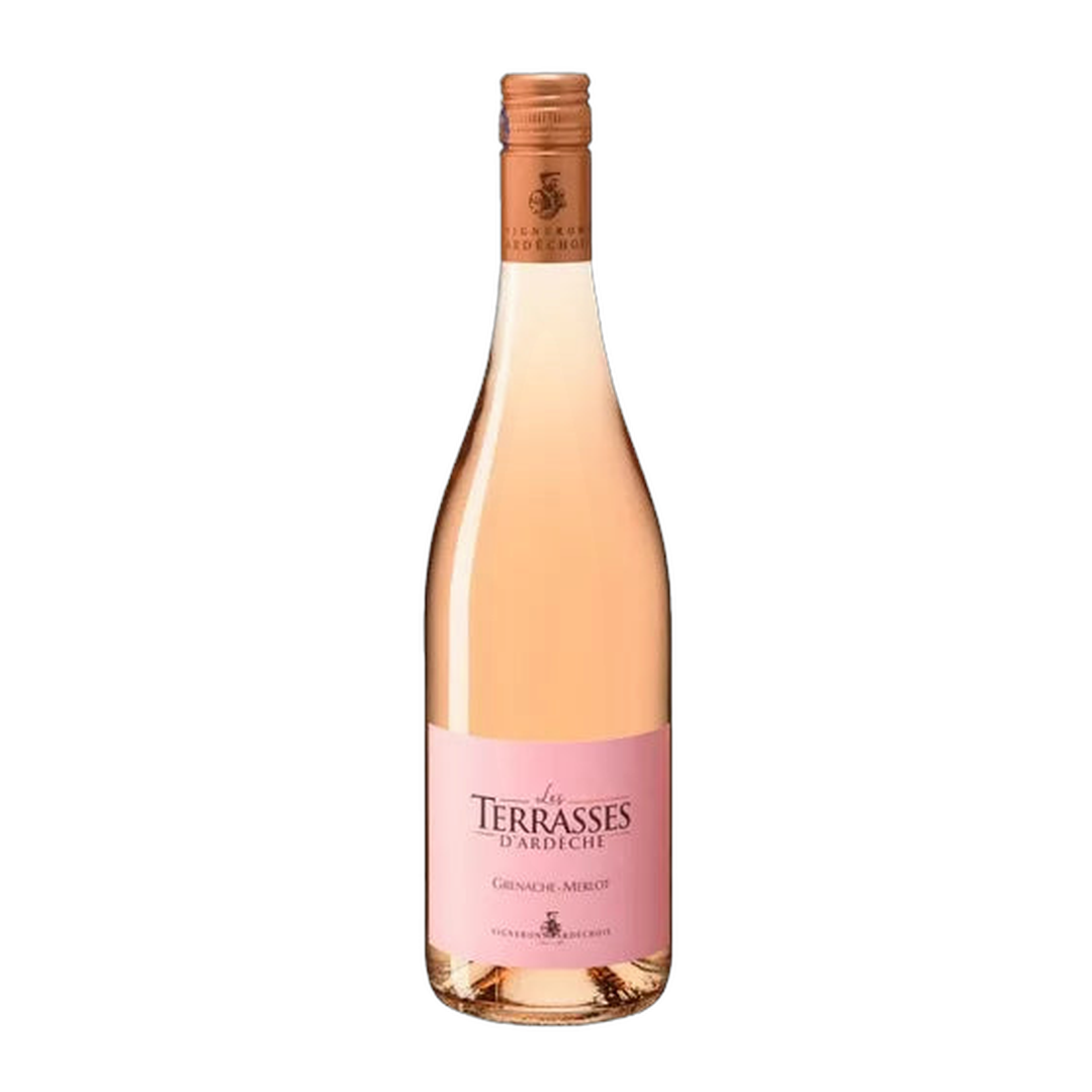 Les Terrasses d'Ardeche Grenache-Merlot Rose