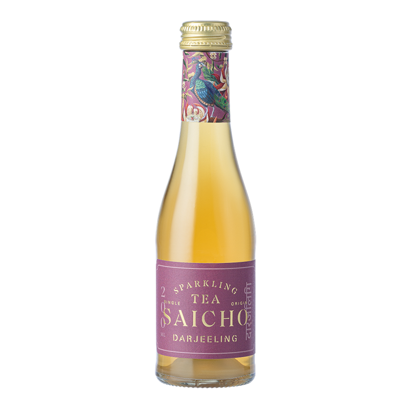 Saicho Sparkling Tea Darjeeling 200ML (Klein Flesje)