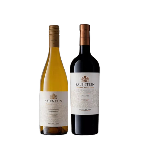 Salentein Malbec en Chardonnay in Originele Geschenkdoos