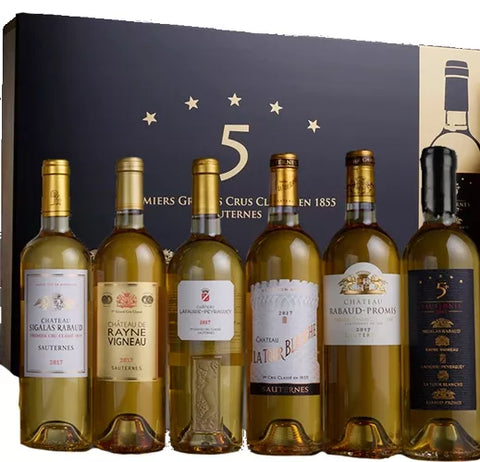 Sauternes 5 stars 2017 Kist UNIEK