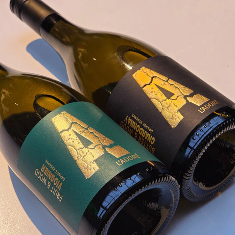 L'adoré Viognier en Chardonnay combinatie beautyshot